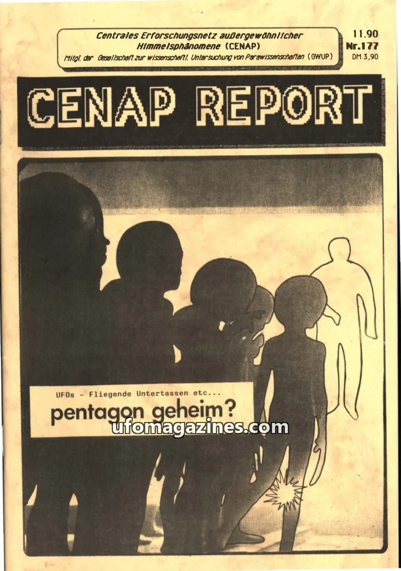 Cover of CENAP issue 177: CENAP REPORT