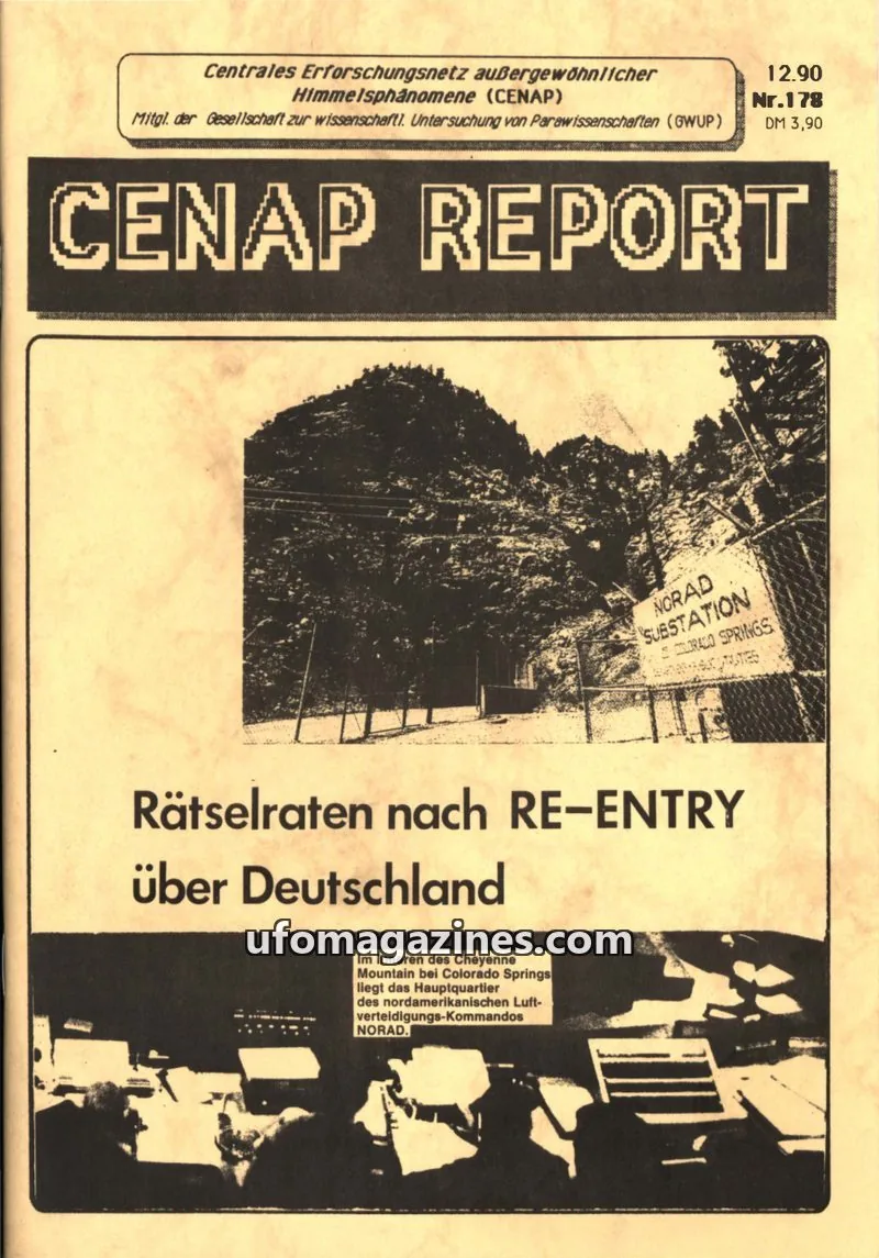 Cover of CENAP issue 178: CENAP REPORT