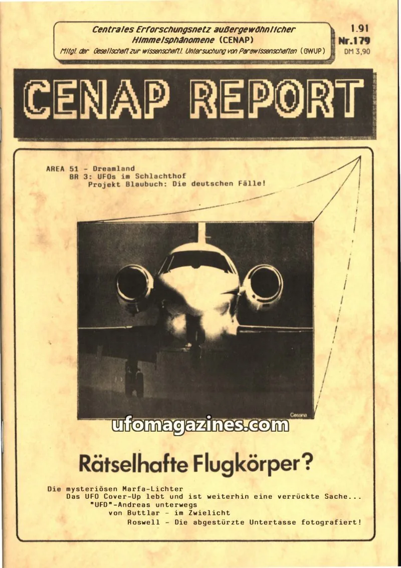 Cover of CENAP Report (CENAP) issue 179: CENAP REPORT