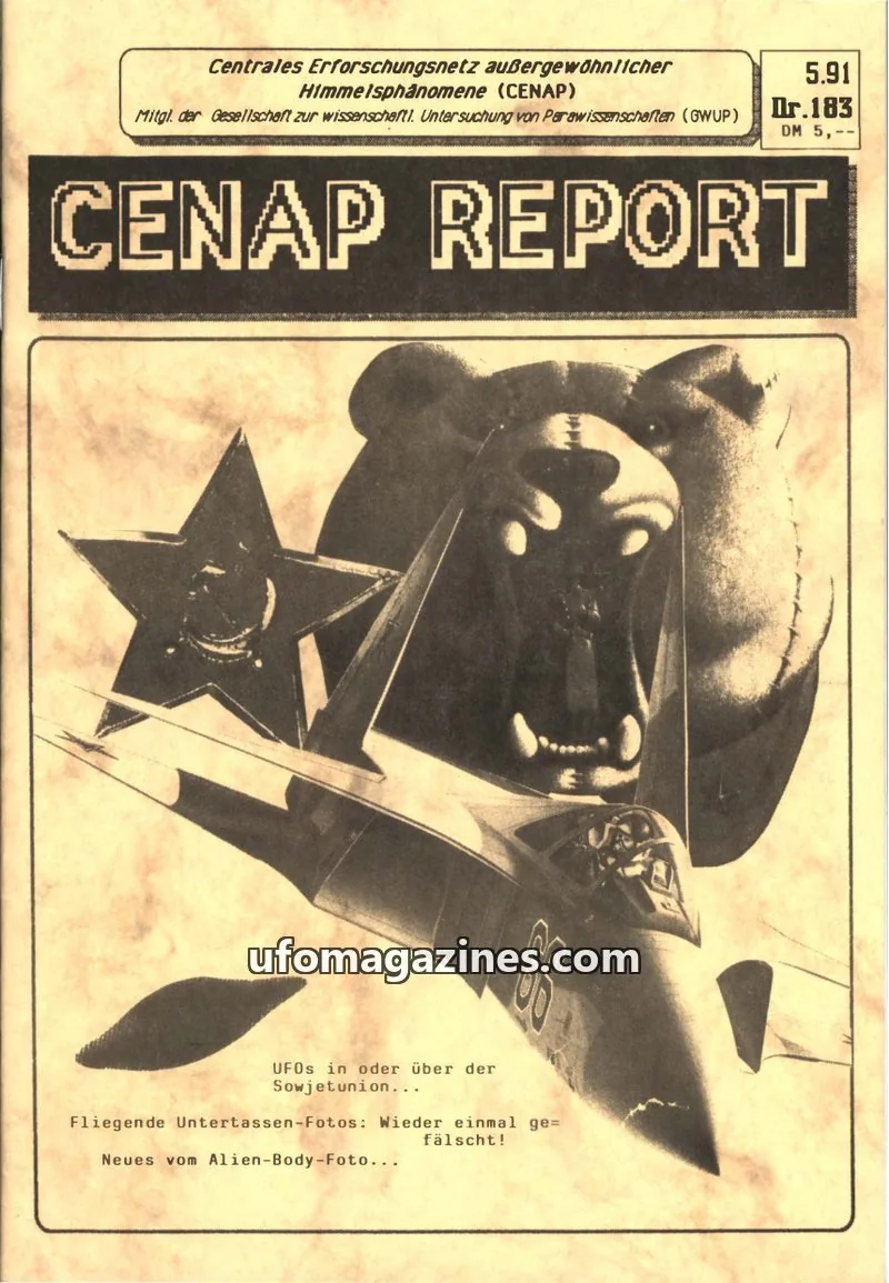 Cover of CENAP Report (CENAP) issue 5.91: CENAP REPORT