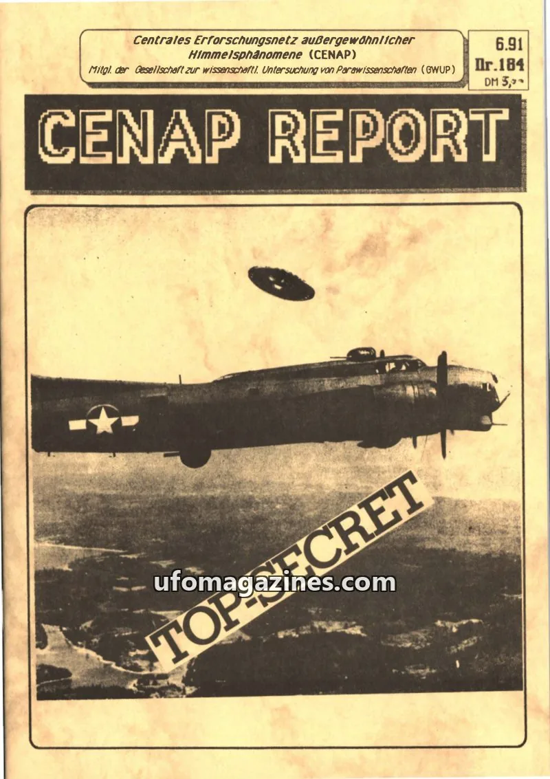 Cover of CENAP issue 184: CENAP REPORT