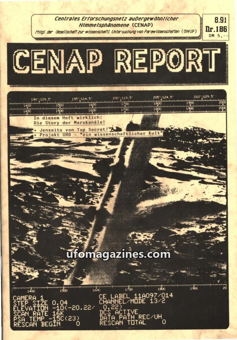 Cover of CENAP Report (CENAP) issue 8.91: CENAP REPORT