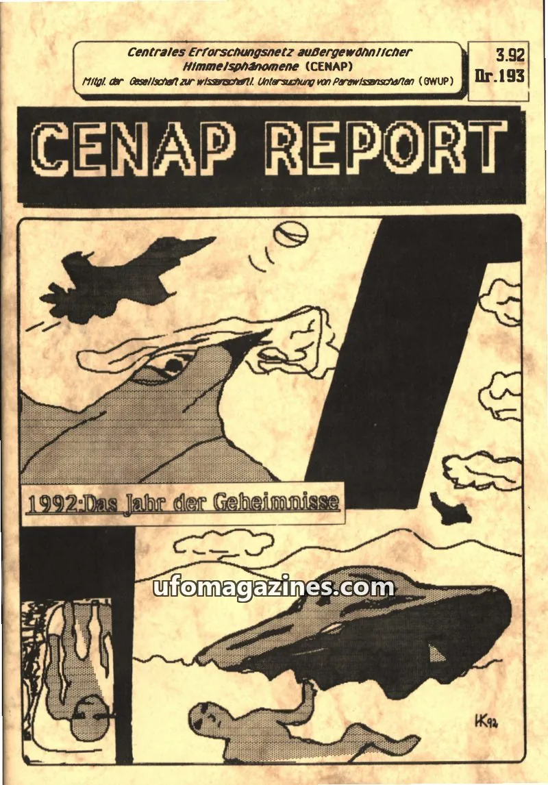 Cover of CENAP issue 193: CENAP REPORT
