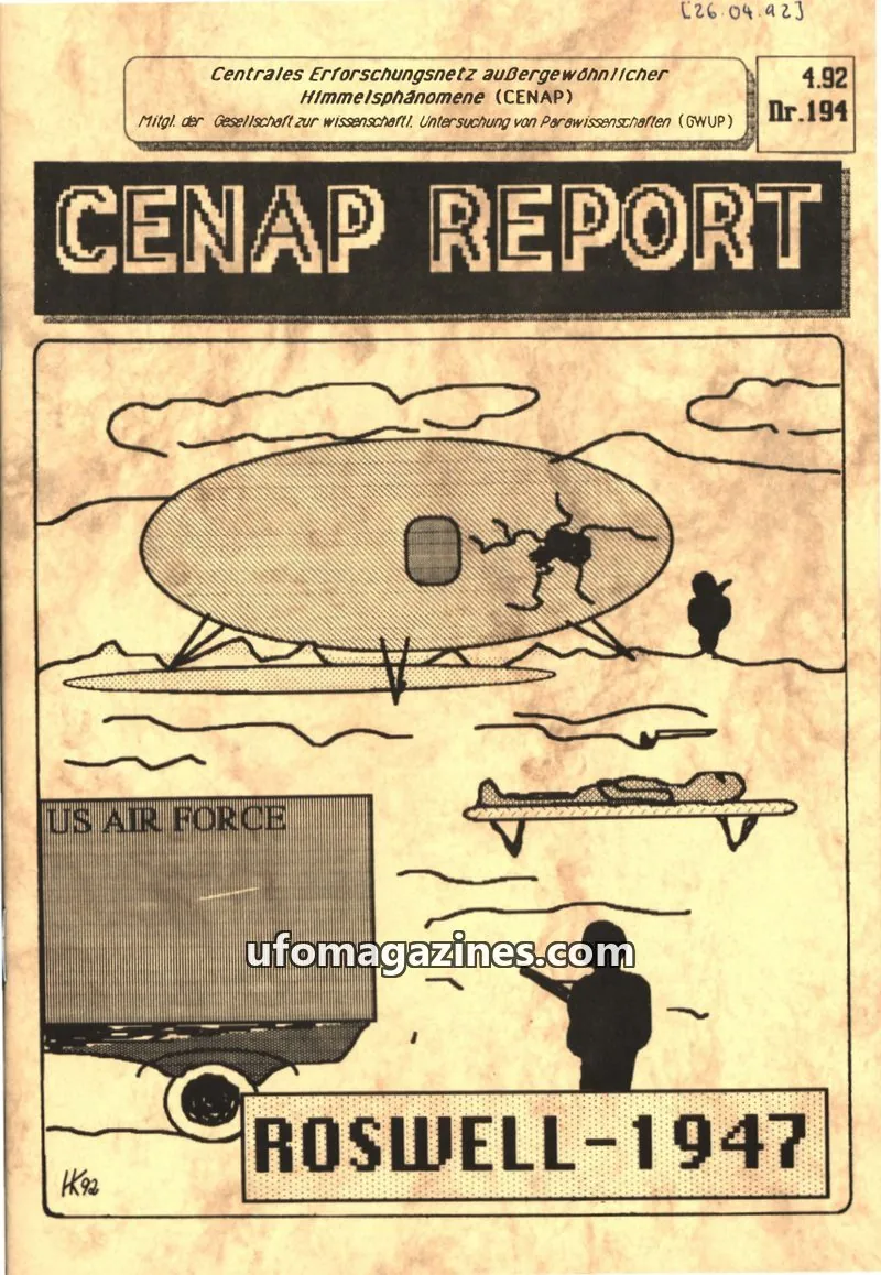 Cover of CENAP issue 194: CENAP REPORT
