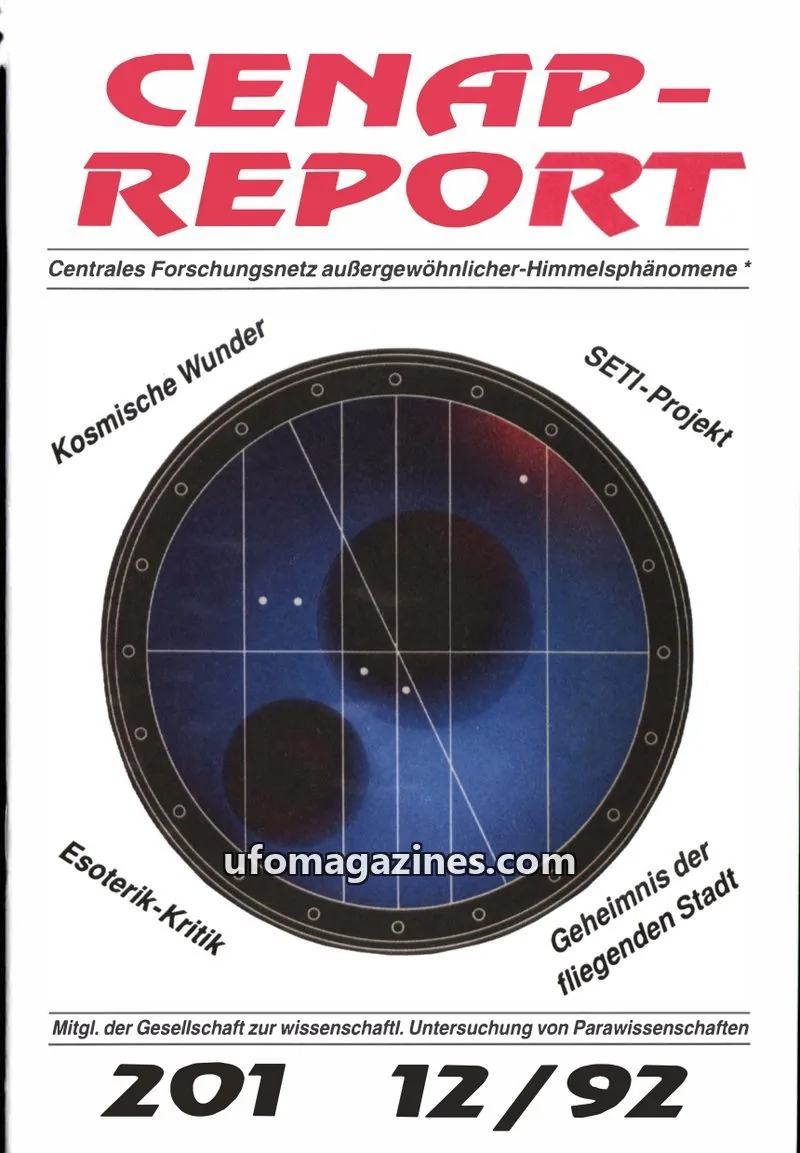 Cover of CENAP issue 201: CENAP-REPORT