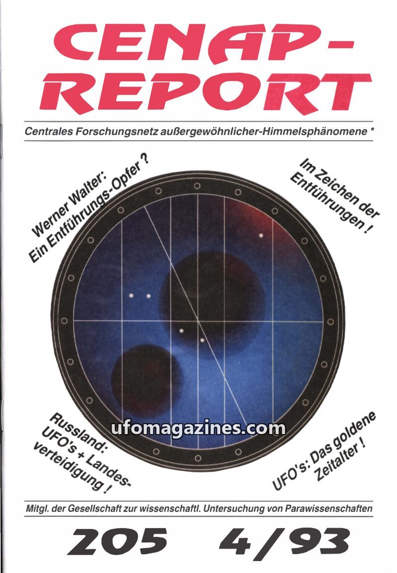 Cover of CENAP Report - No 205