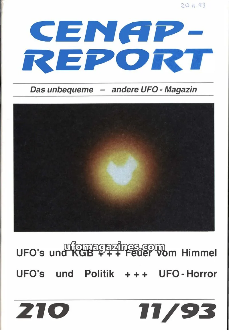 Cover of CENAP issue 210: CENAP-REPORT