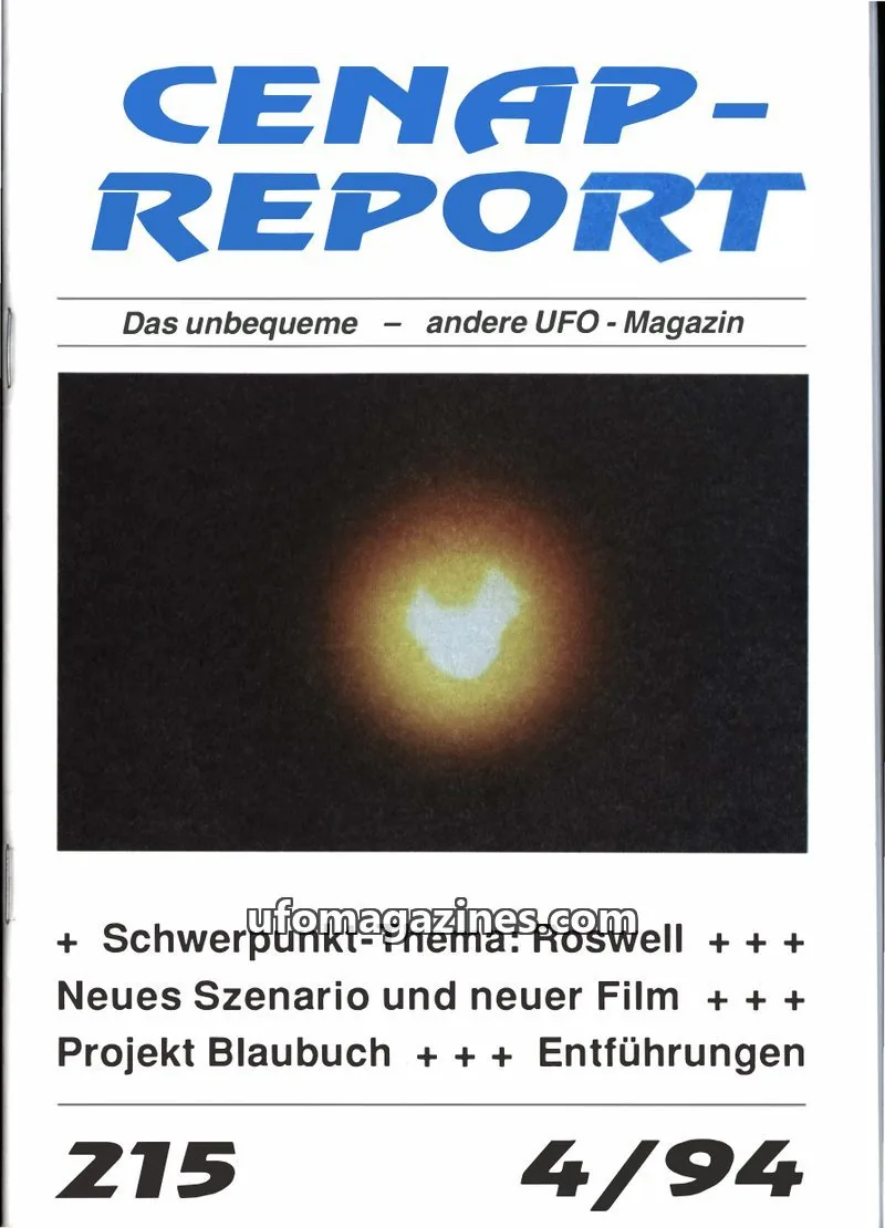 Cover of CENAP issue 215: CENAP-REPORT