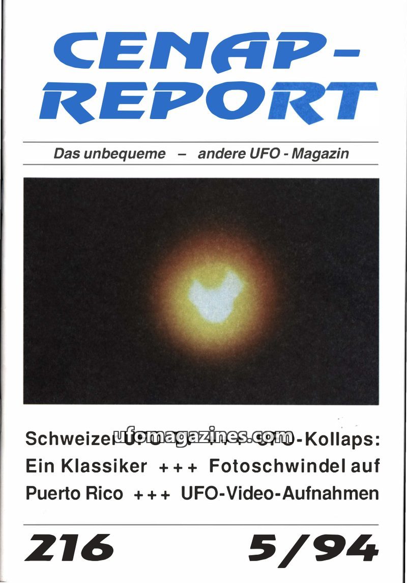 Cover of CENAP Report - No 216