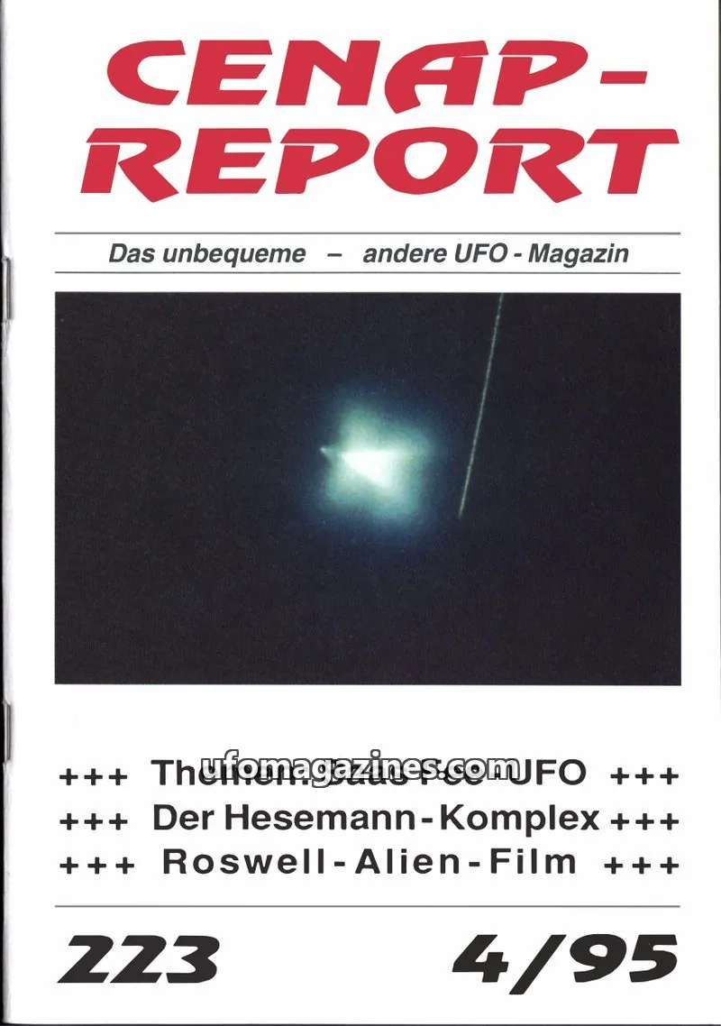 Cover of CENAP issue 4/95: CENAP-REPORT