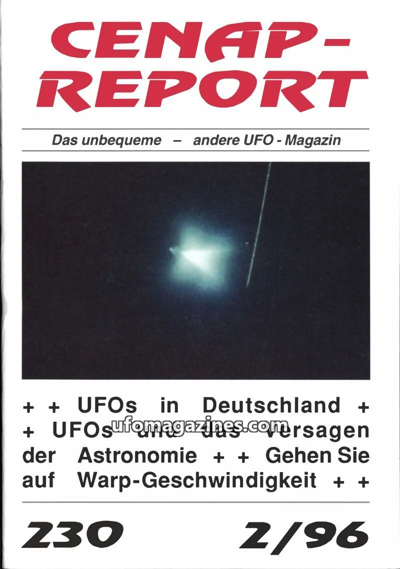 Cover of CENAP issue 2/96: CENAP-REPORT