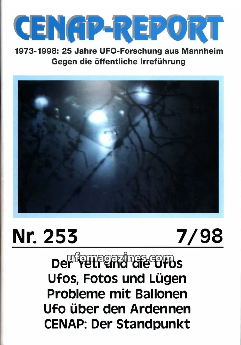 Cover of CENAP issue 253: CENAP-REPORT