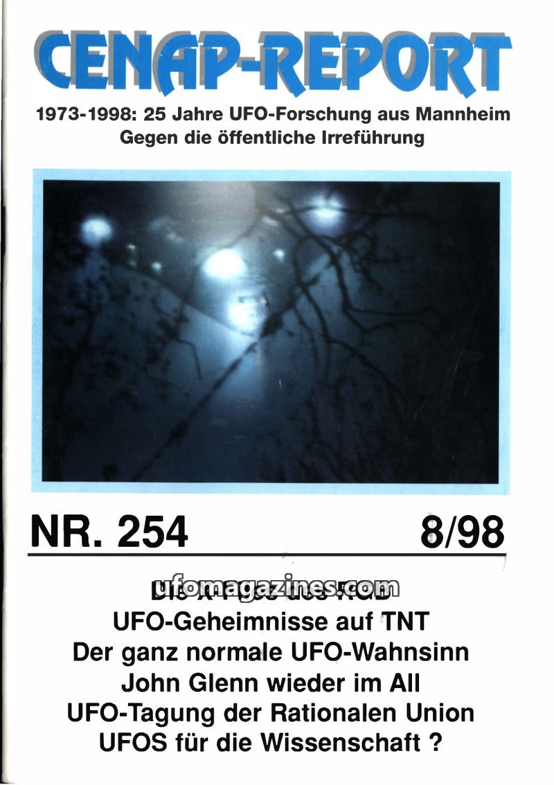 Cover of CENAP Report - No 254