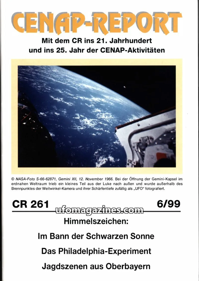 Cover of CENAP issue 261: CENAP-REPORT