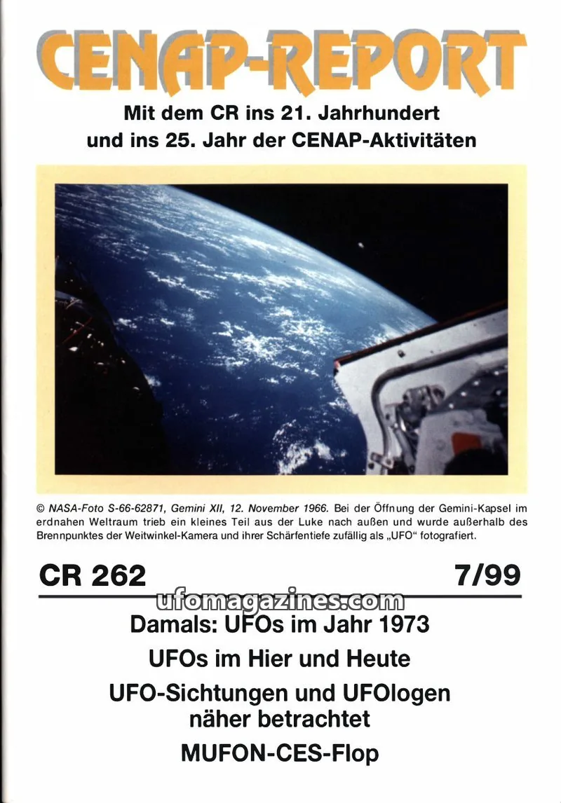 Cover of CENAP issue 262: CENAP-REPORT