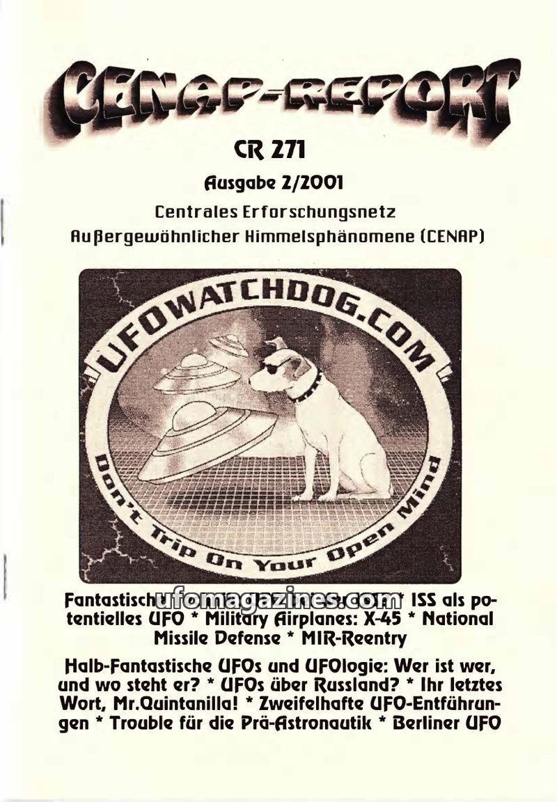 Cover of CENAP Report - No 271