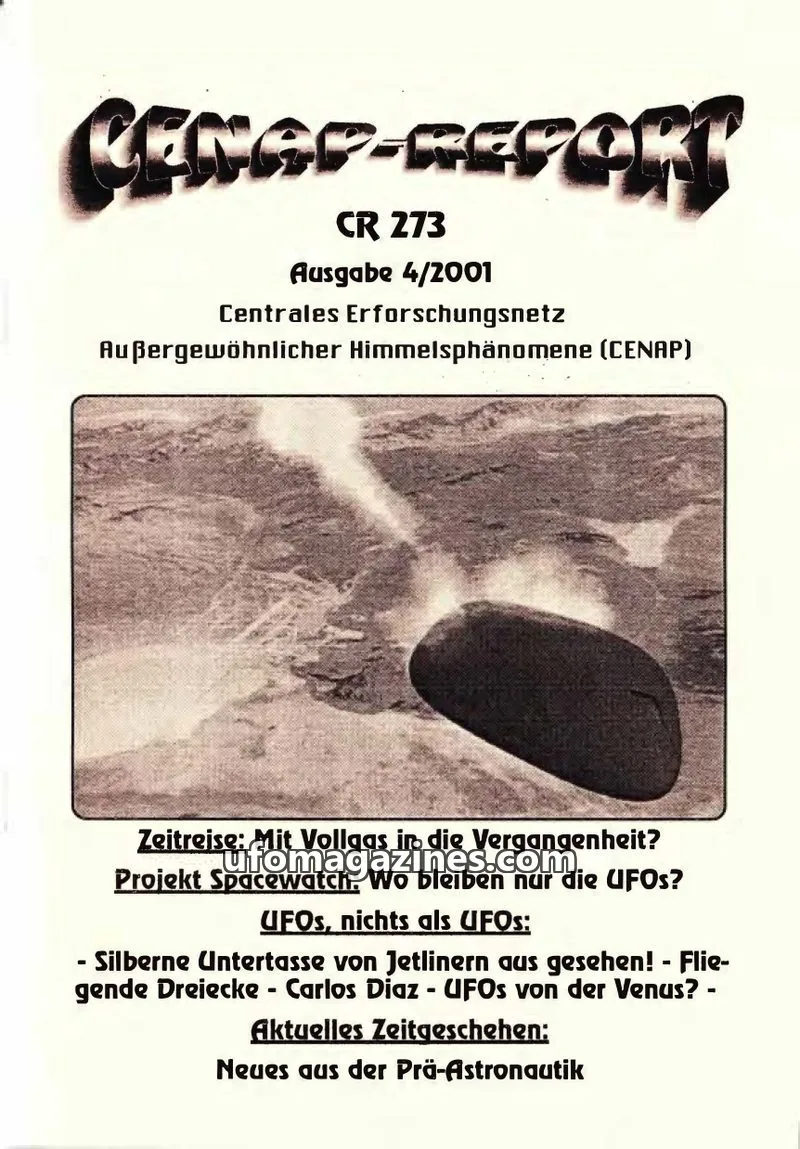 Cover of CENAP Report (CENAP) issue 4/2001: CENAP-REPORT