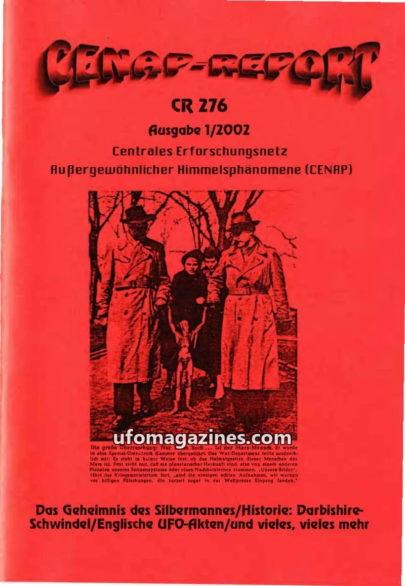 Cover of CENAP Report (CENAP) issue 1/2002: CENAP-REPORT