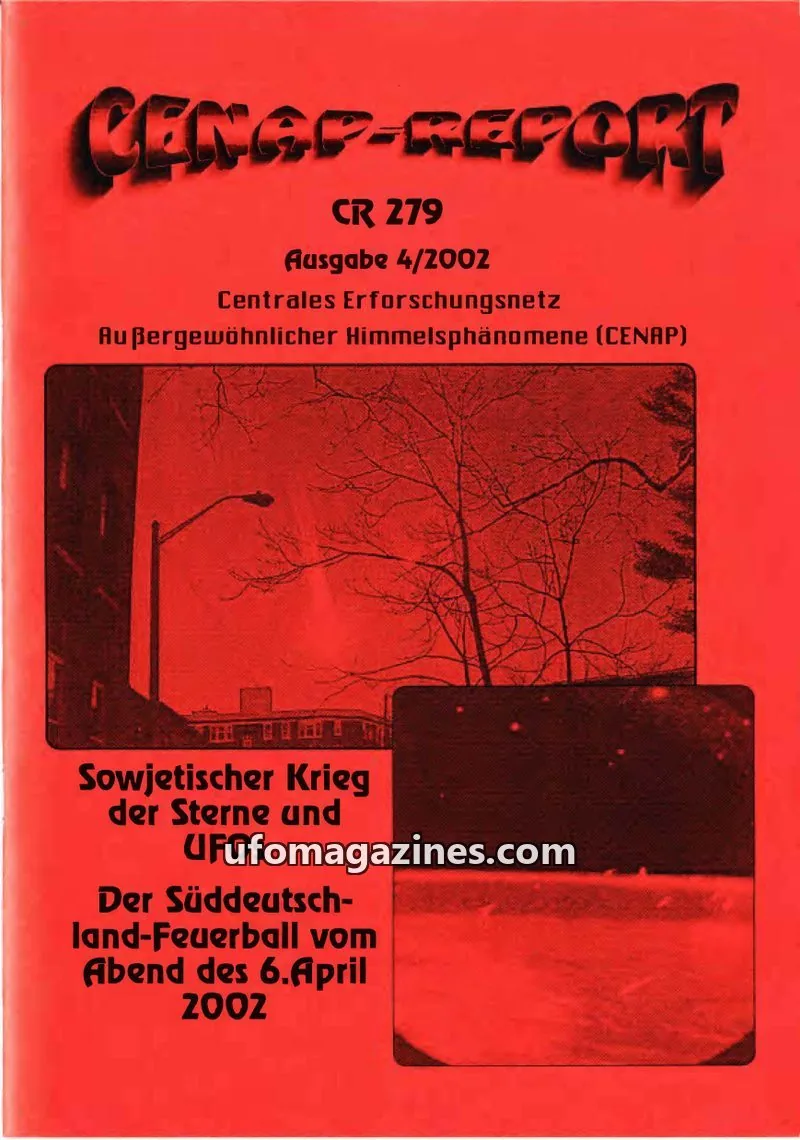 Cover of CENAP Report (CENAP) issue 4/2002: CENAP-REPORT
