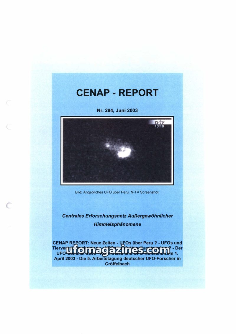 Cover of CENAP Report - No 284