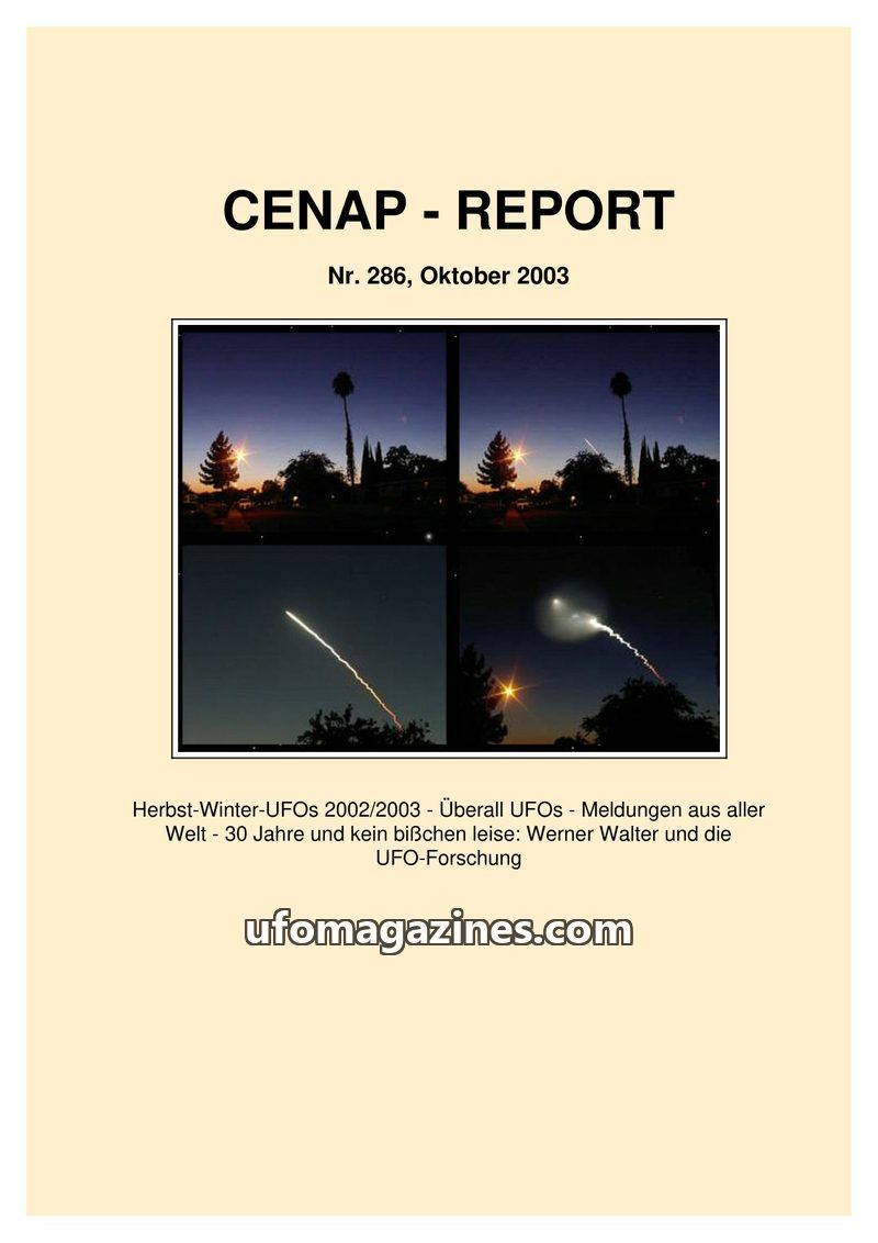 Cover of CENAP Report - No 286