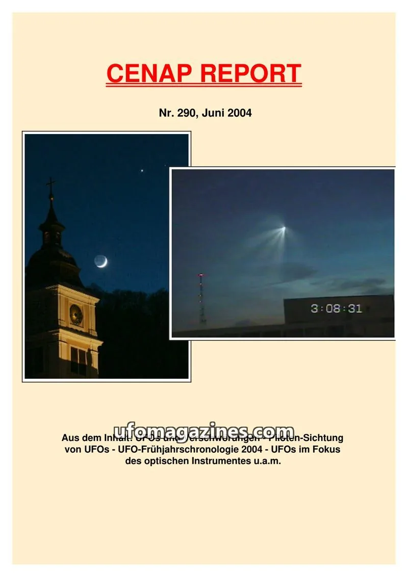 Cover of CENAP issue 290: CENAP REPORT