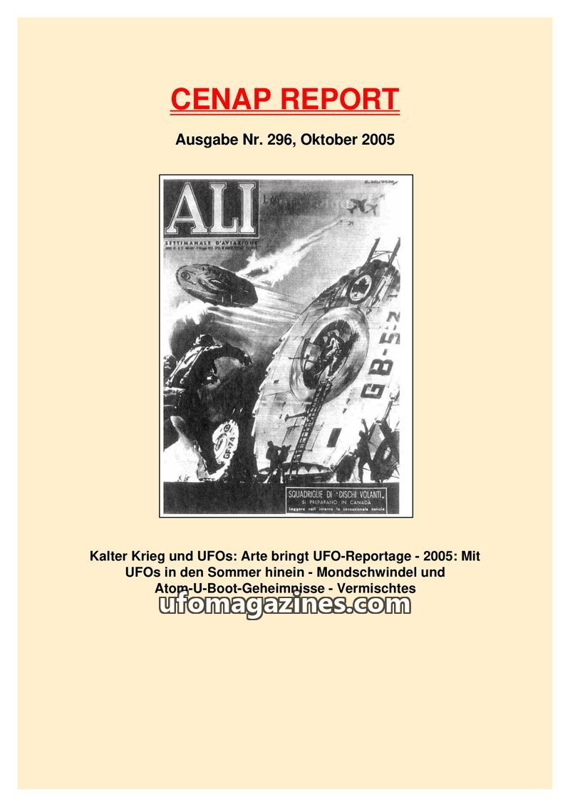 Cover of CENAP Report - No 296