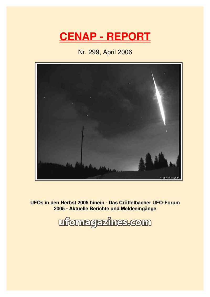 Cover of CENAP Report - No 299