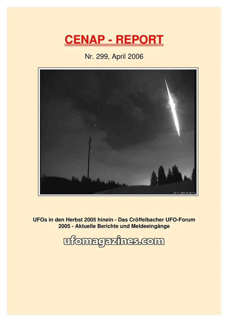 Cover of CENAP Report (CENAP) issue Nr. 299: CENAP - REPORT