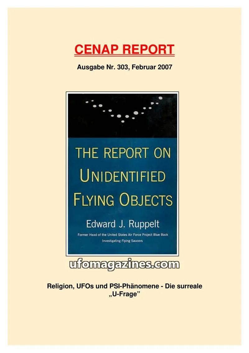 Cover of CENAP Report (CENAP) issue Nr. 303: CENAP REPORT