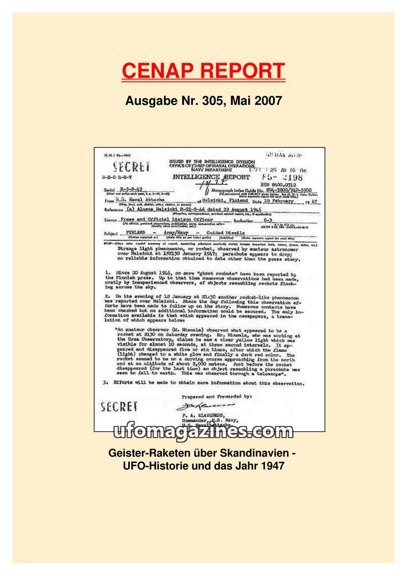 Cover of CENAP Report - No 305