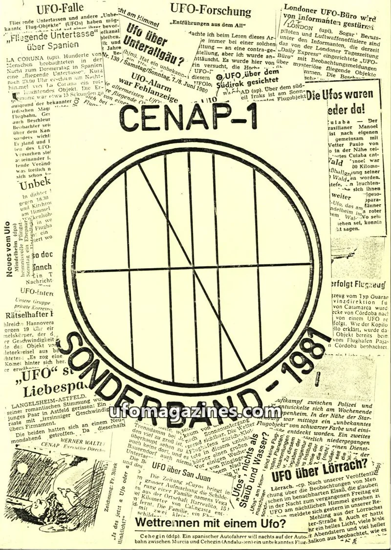 Cover of CENAP issue Nr. 156: CENAP