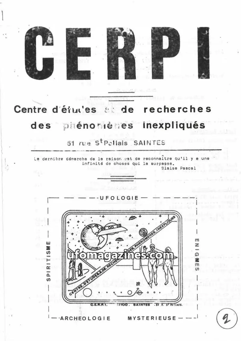 Cover of CERPI issue 2: CERPI