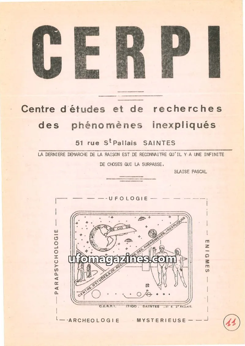 Cover of CERPI issue 11: CERPI