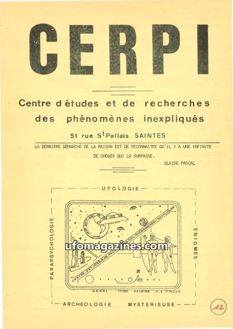 Cover of CERPI issue 12: CERPI