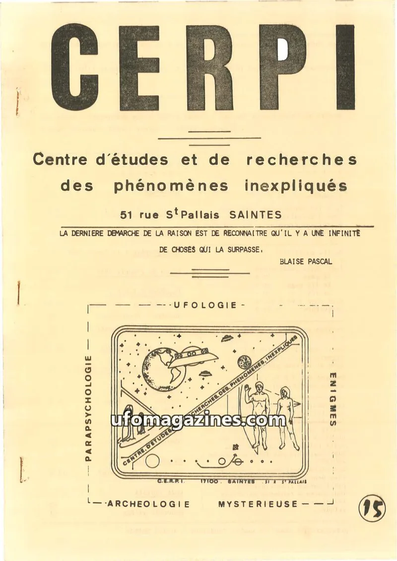 Cover of CERPI issue 15: CERPI