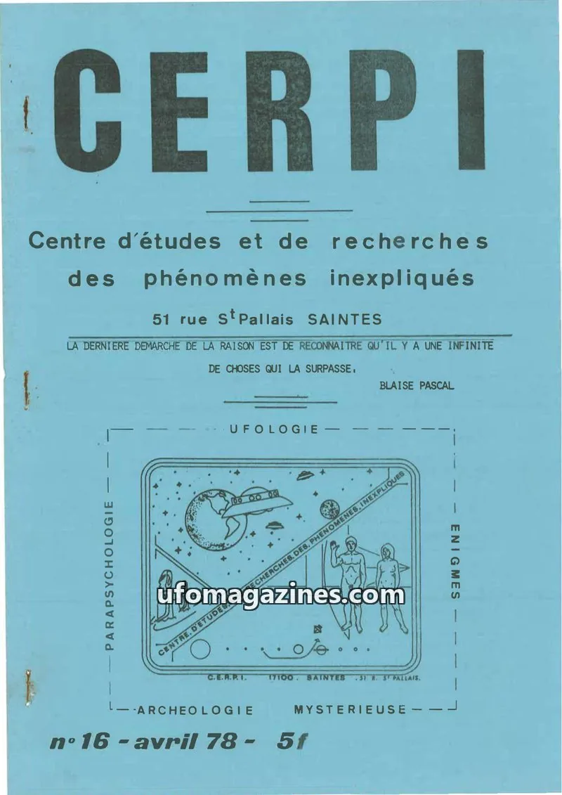 Cover of CERPI issue 16: CERPI