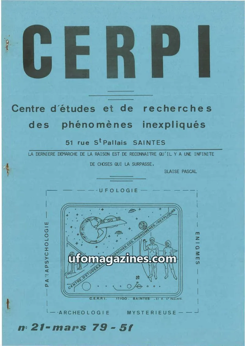 Cover of CERPI issue 21: CERPI
