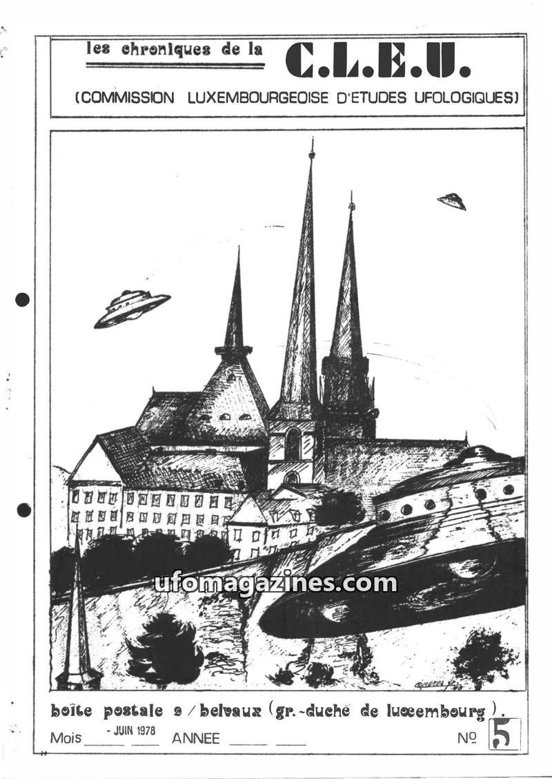 Cover of Chroniques de la CLEU issue 5: C.L.E.U.