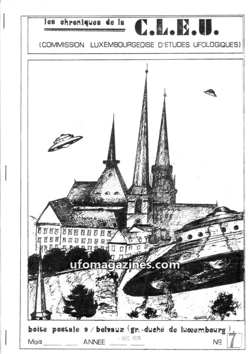Cover of Chroniques de la CLEU issue 7: les chroniques de la C.L.E.U.
