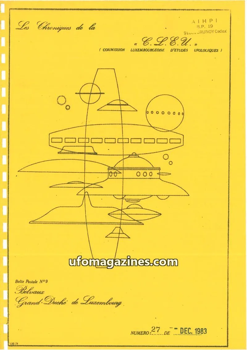 Cover of Chroniques de la CLEU issue 27: Les Chroniques de la C.L.E.U.