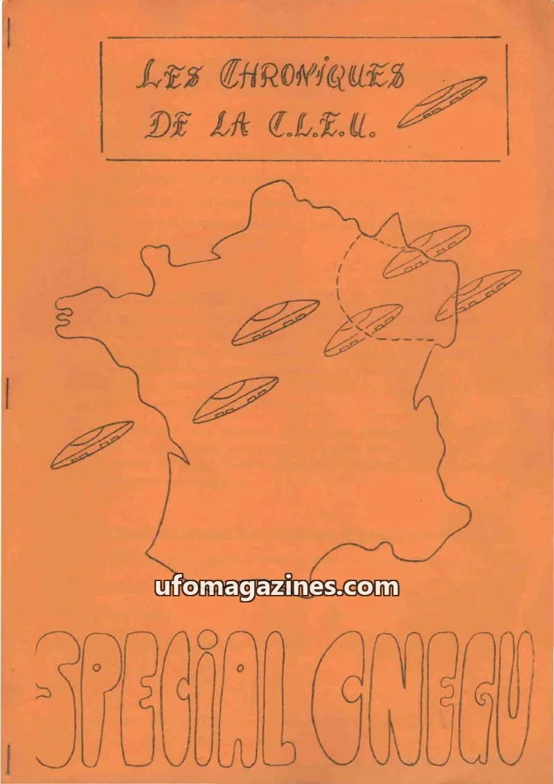 Cover of CLEU issue No 2: LES CHRONIQUES DE LA C.L.E.U.