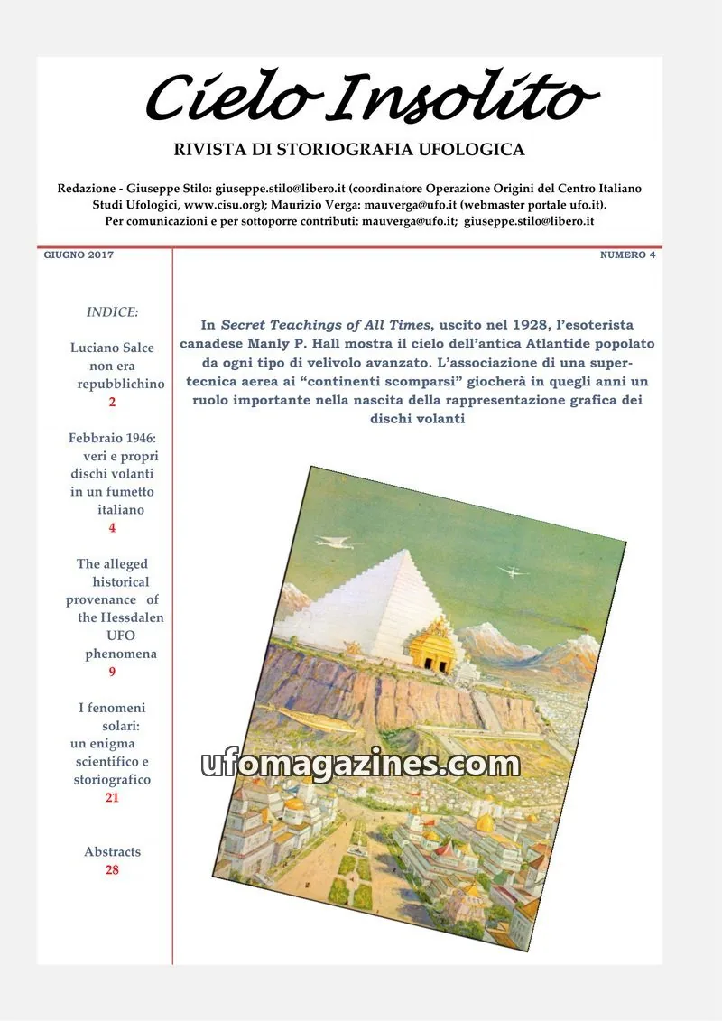 Cover of Cielo Insolito issue 4: Cielo Insolito