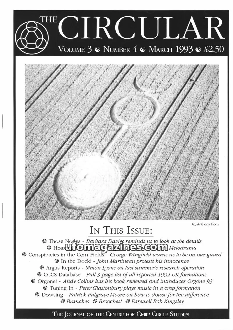 Cover of Circular, The (Centre for Crop Circle Studies) issue 4: THE CIRCULAR