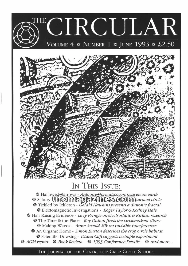 Cover of Circular, The (Centre for Crop Circle Studies) issue Volume 4 Number 1: The Circular