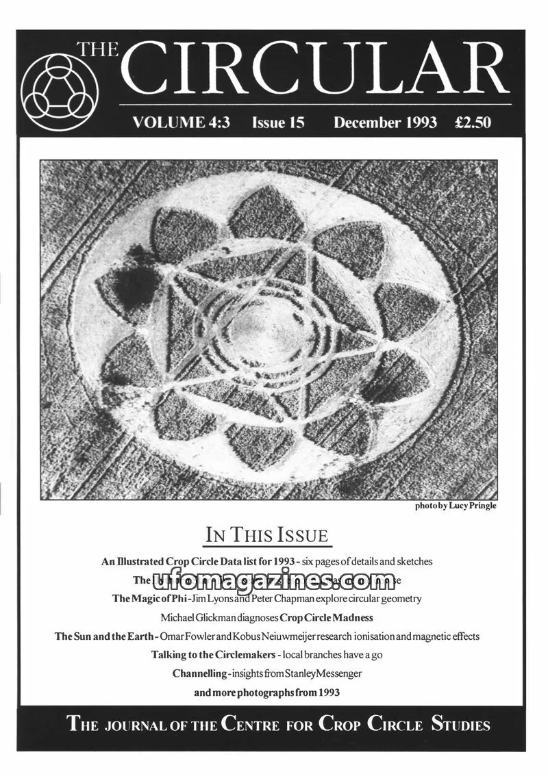 Cover of Circular, The (Centre for Crop Circle Studies) issue 15: THE CIRCULAR