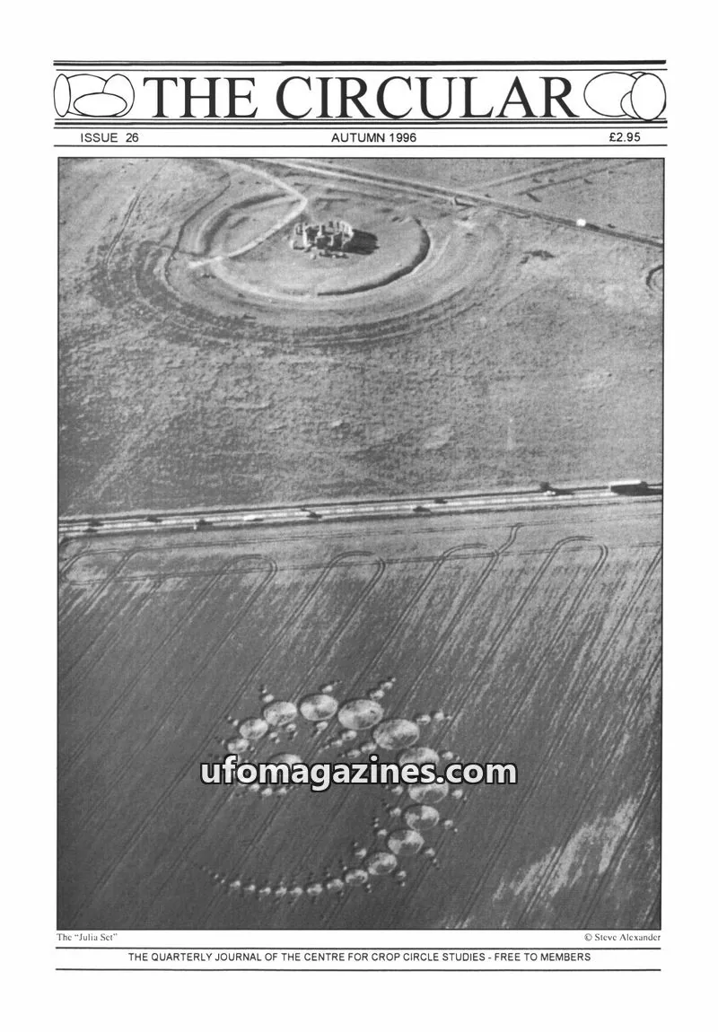 Cover of Circular, The (Centre for Crop Circle Studies) issue 26: THE CIRCULAR