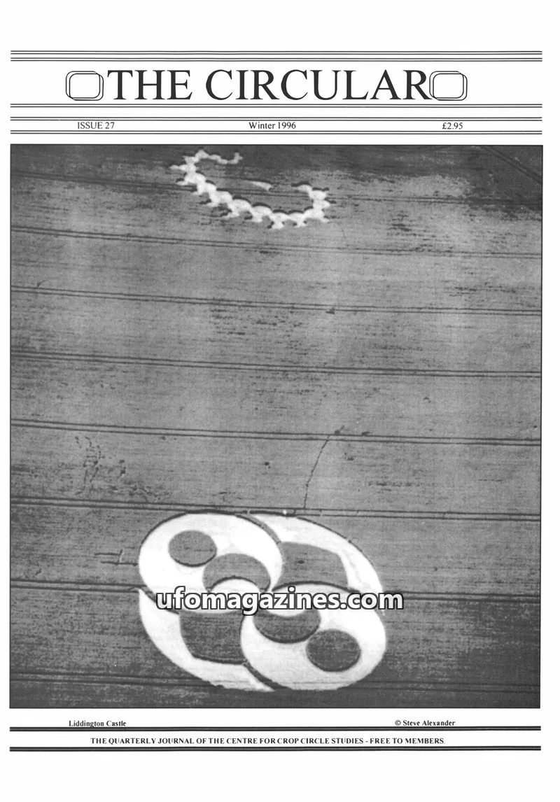 Cover of Circular, The (Centre for Crop Circle Studies) issue 27: THE CIRCULAR
