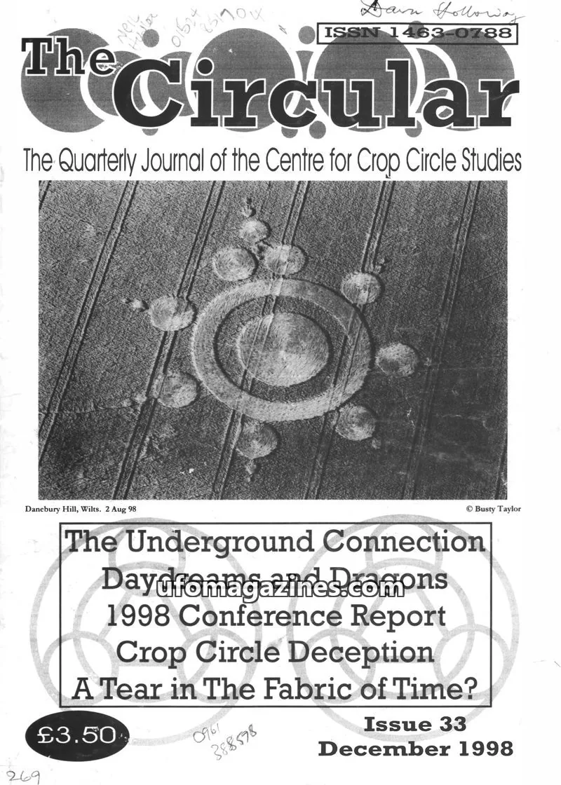 Cover of Circular, The (Centre for Crop Circle Studies) issue 33: The Circular