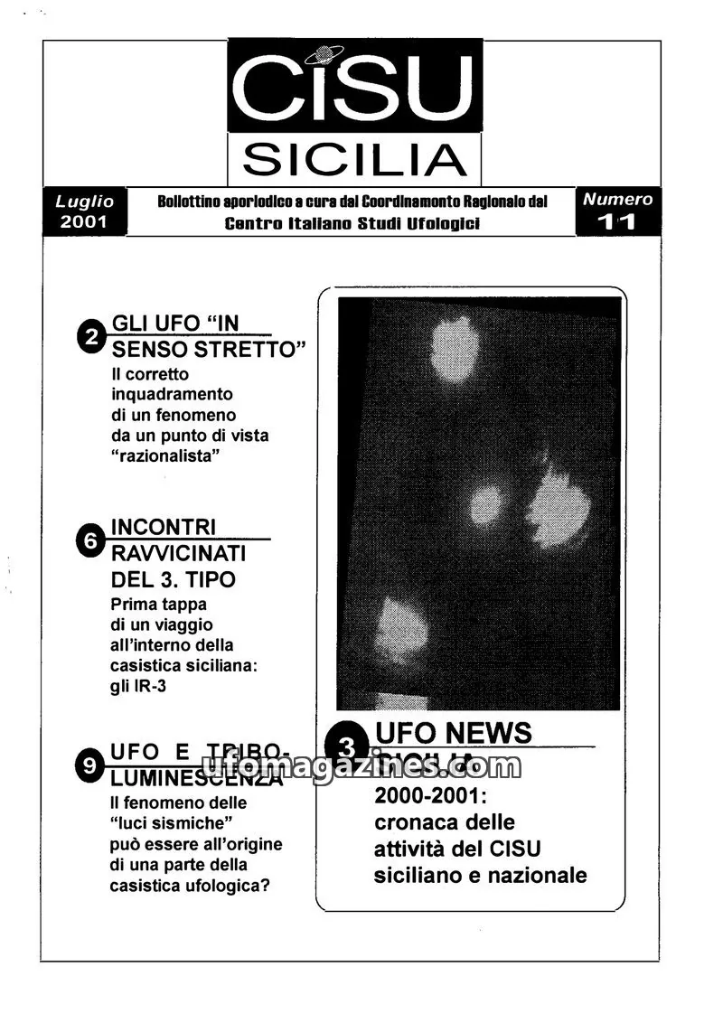 Cover of CISU Sicilia issue 11: CISU SICILIA